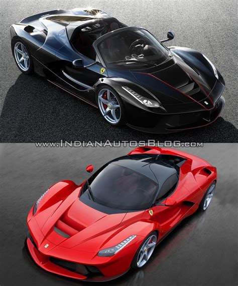 laferrari aperta vs.